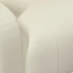 vidaXL Fauteuil inclinable électrique blanc similicuir