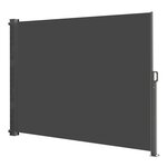 Paravent extérieur rétractable phoenix gris  300 x 140 cm