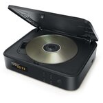 MUSE M-52 DV - Lecteur DVD portable - Lecture MP3, JPEG et Xvid, Port USB, Résolution Full HD - Noir