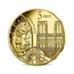 Pièce de monnaie 5 euro France 2020 or BE – Europa (Europe gothique)