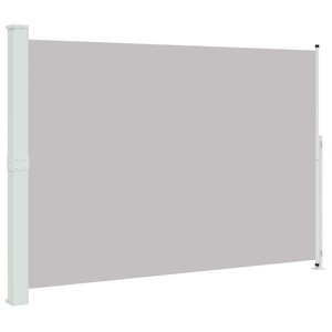 vidaXL Auvent latéral rétractable de patio 200x300 cm Gris