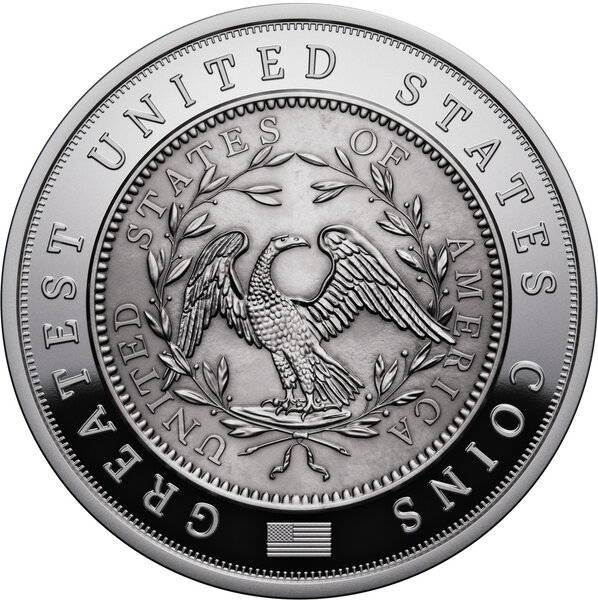 Monnaie 1794 FLOWING HAIR SILVER DOLLAR Greatest US Coins 2 Oz Argent 5$ Niue 2026 (PRÉCOMMANDE)