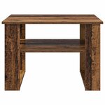 vidaXL Table basse Bois ancien 64 x 54 x 44 cm Bois d'ingénierie