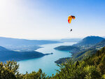 Vol en parapente de 25 min sur les rives du lac d'annecy - smartbox - coffret cadeau sport & aventure