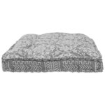 vidaXL Coussin de canapé Gris clair 120 x 80 x 12 cm tissu