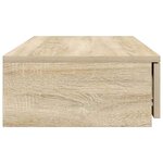 vidaXL Tiroirs de lit avec tiroir Chêne sonoma 90 x 36.5 x 16.5 cm