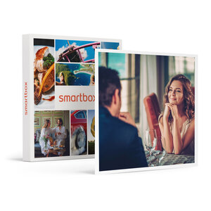 SMARTBOX - Coffret Cadeau Dîner à 3 plats en tête-à-tête avec champagne -  Gastronomie