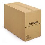 Caisse carton picking simple cannelure 39x29x18 5 cm (lot de 25)