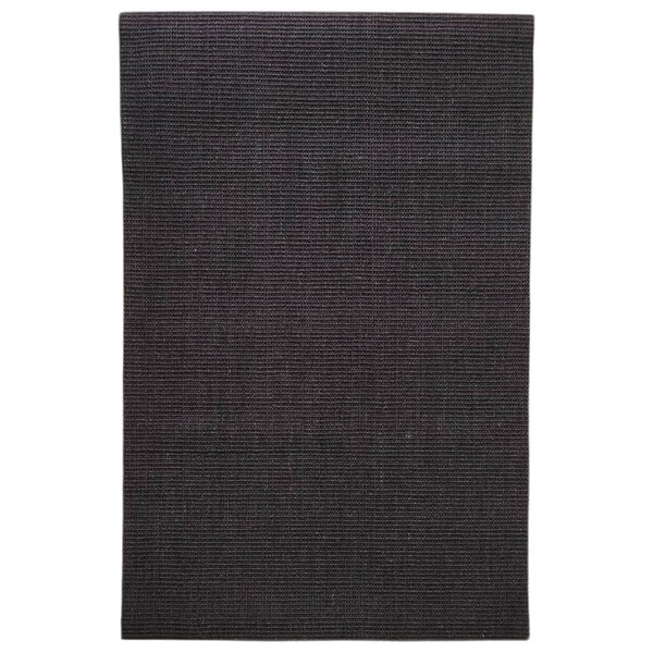 vidaXL Tapis Sisal naturel 66x100 cm Noir