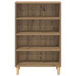 vidaXL Buffet chêne artisanal 57 x 35 x 89 5 cm Bois d'ingénierie