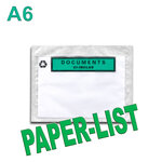 Lot de 1000 pochettes documents ci-inclus paper-list a6