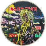 Pièce de monnaie en Argent 5 Dollars g 31.1 (1 oz) Millésime 2024 Iron Maiden KILLERS