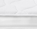 vidaXL Sur-matelas 140 x 200 cm Mousse de gel 7 cm