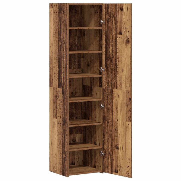 vidaXL Haut Armoire Bois ancien 45 x 42 5 x 185 cm