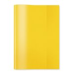 protèger-cahiers, format A5, en PP, jaune transparent HERMA