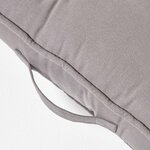 Coussin rehausseur pour canapé en coton  Gris ardoise - HOMESCAPES