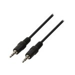 NEDIS Stereo Audio Cable - 3.5 mm Male - 3.5 mm Male - 5.0 m - Noir