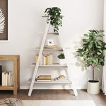 vidaXL Étagère 5 niveaux en forme de A 110x40x180 5 cm bois pin massif