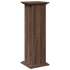 vidaXL Piédestal avec rangement chêne marron bois d'ingénierie