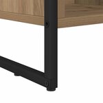 vidaXL Bibliothèque Chêne artisan 99 5 x 30 x 108 5 cm