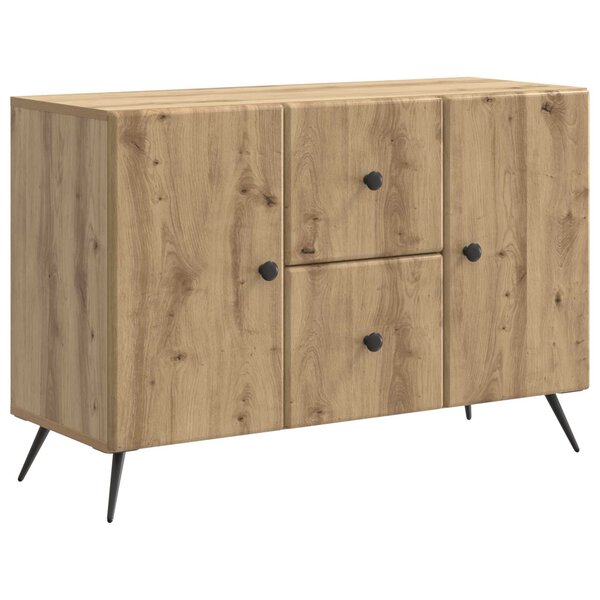 vidaXL Buffet Chêne artisanal 89 x 34 5 x 60 cm Bois d'ingénierie