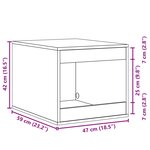 vidaXL Meuble de bac à litière pour chat chêne sonoma bois ingénierie