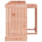 vidaXL Set de balcon 2 places bois de Douglas massif