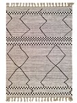 Tapis de salon ASNI 80 x 150 cm - Gris