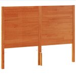 vidaXL Tête de lit cire marron 180 cm bois massif de pin