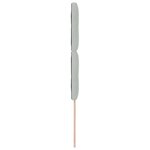 tête de lit capitonnée gris clair 80 cm en velours
