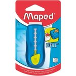 MAPED - UNIVERSAL GOM STICK coloris UNIQUE BLEU, en blister- E-COMMERCE