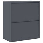 vidaXL Armoire de rangement Anthracite 80 x 40 x 90 cm Acier