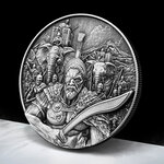 Pièce de monnaie en Argent 10000 Francs g 62.2 (2 oz) Millésime 2024 Masters of War HANNIBAL