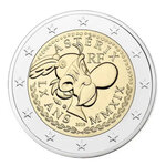 2 euros commémorative coincard BU France 2019 - Astérix et Idefix.