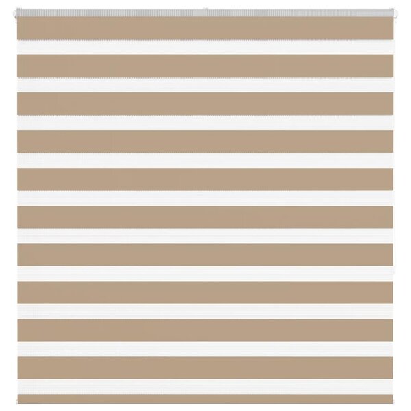 vidaXL Store zèbre marron sable largeur du tissu 140 9cm polyester