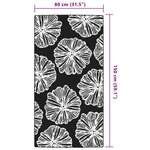 vidaXL Tapis d'extérieur ARAKIL vert 80x150 cm PP