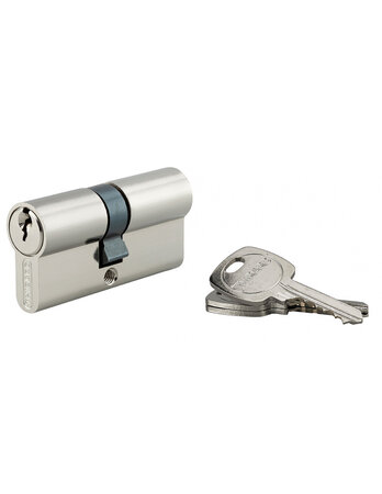 THIRARD - Cylindre de serrure double entrée STD UNIKEY (achetez-en plusieurs  ouvrez avec la même clé)  30x35mm  3 clés  nickelé