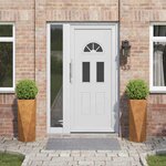 vidaXL Jardinière 2 Pièces Rouillé 30 x 30 x 75 cm