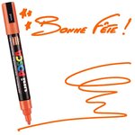 Marqueur Posca Orange foncé PC5M Pointe conique moyenne