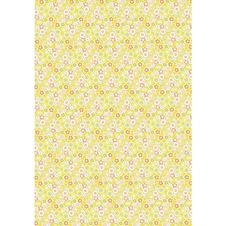 Papier patch Floral D 3 feuilles