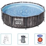 Bestway ensemble de piscine steel pro max 366x100 cm