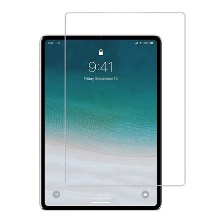 Port design tempered glass for ipad 12.9
