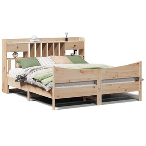 vidaXL Cadre de lit sans matelas 180x200 cm bois massif de pin