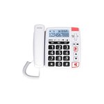 Téléphone fixe filaire senior swissvoice xtra 1150 blanc