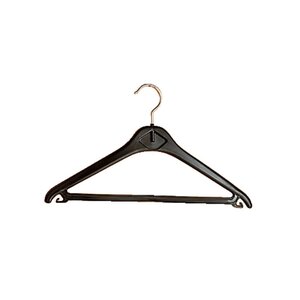 Cintres plastique -ABS noir (paquet 20 unités)
