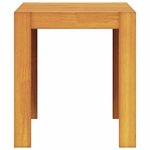vidaXL Table d'appoint Huile Naturelle 43 x 36 x 40 cm