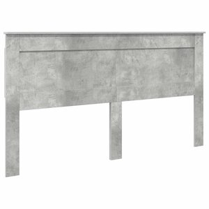 vidaXL Tête de lit Gris béton 180 cm Bois d'ingénierie