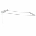 vidaXL Auvent Blanc 3 x 2 5 m Métal