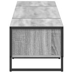 vidaXL Meuble TV Gris Sonoma 170 5 x 36 x 30 5 cm Bois d'ingénierie