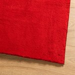 vidaXL Tapis HUARTE à poils courts doux et lavable rouge 120x170 cm